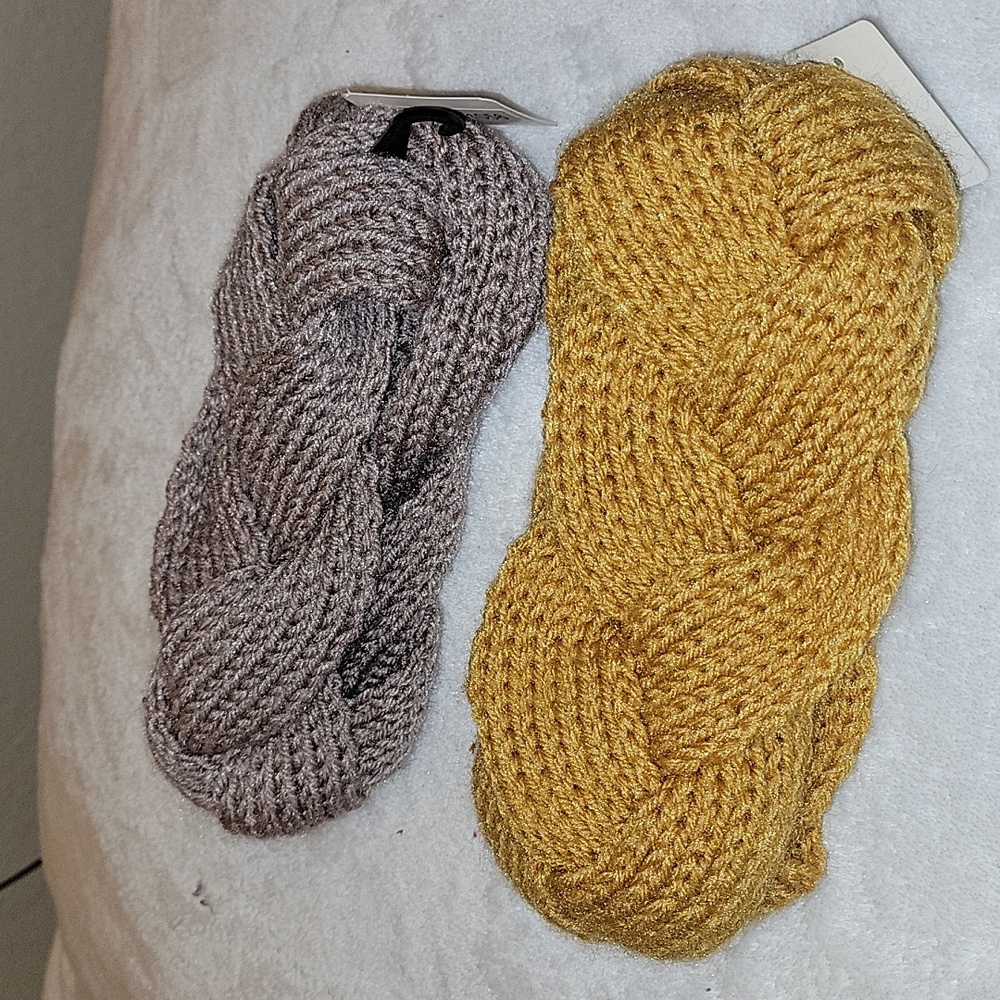 NWT Set of 3 women winter knitted twist headbands - Picture 4 of 5
